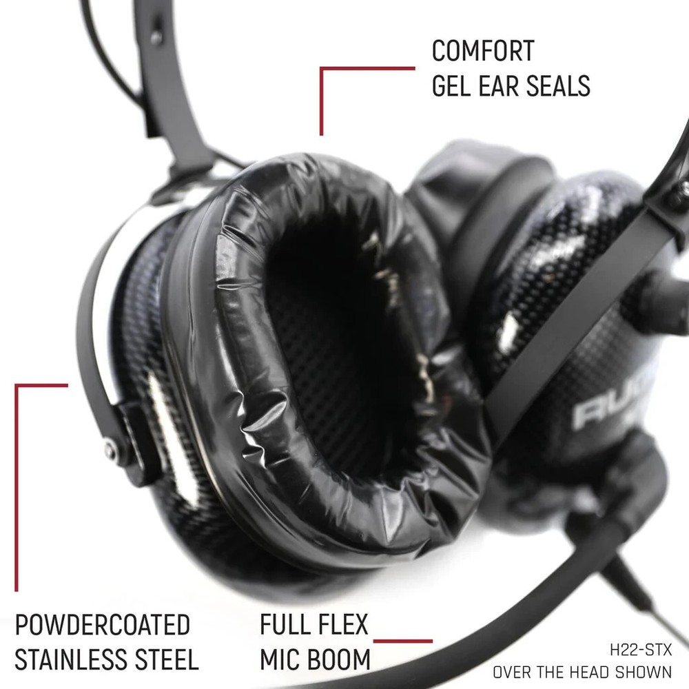 Rugged Radios RRP696PLUS 2 Place Offroad Intercom Kit Cables Headsets
