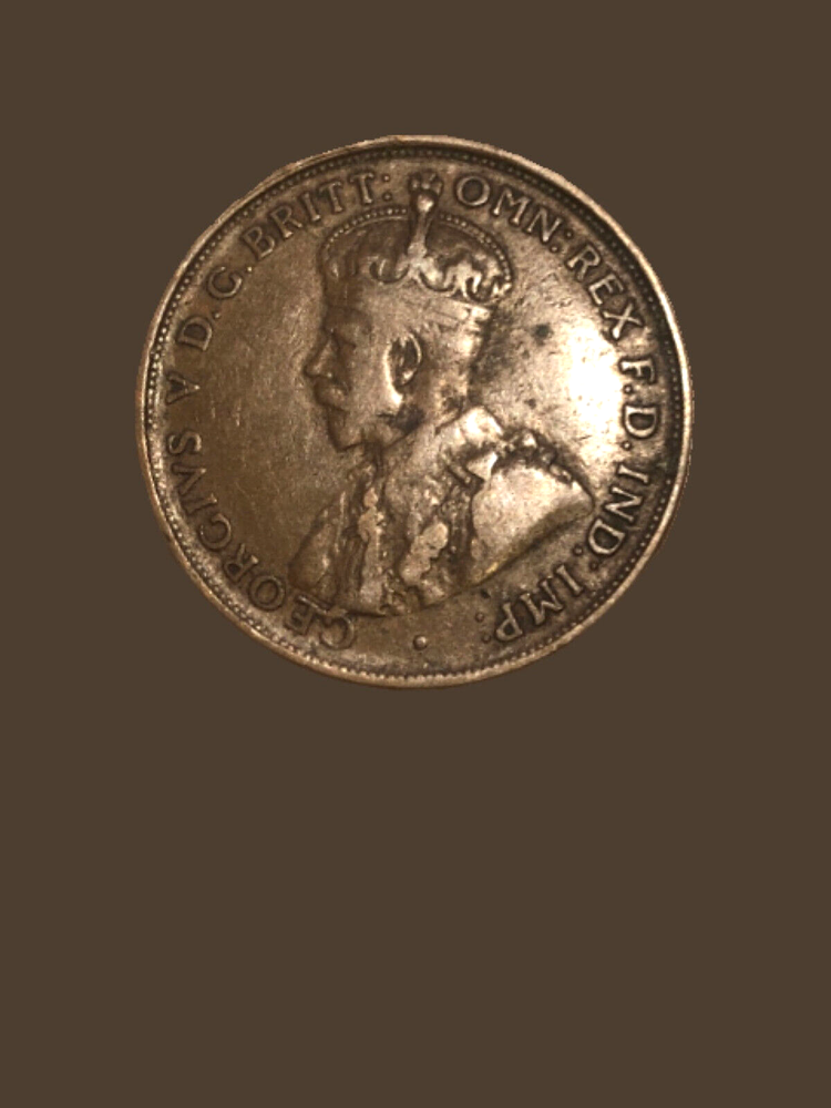 1919 Australia One Half Penny - VF