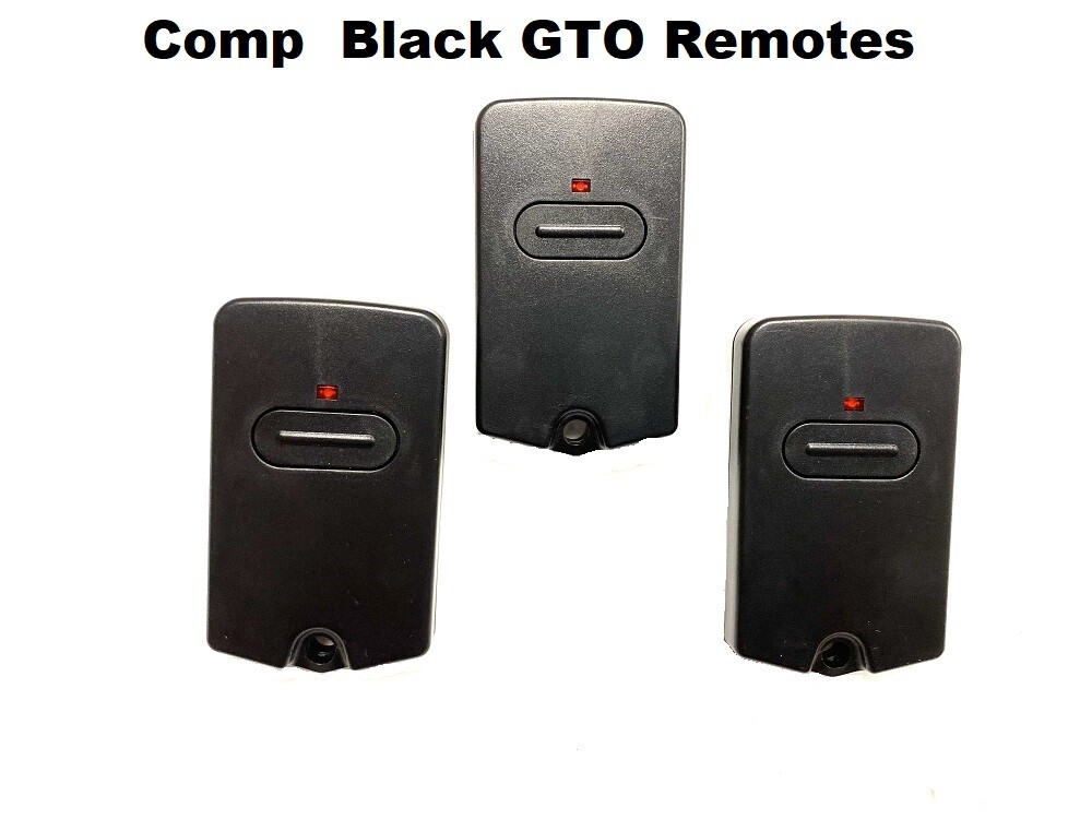 GTO Mighty Mule Comp RB741 FM135 Visor KeyChain Remote Control Transmitter 3 Pak