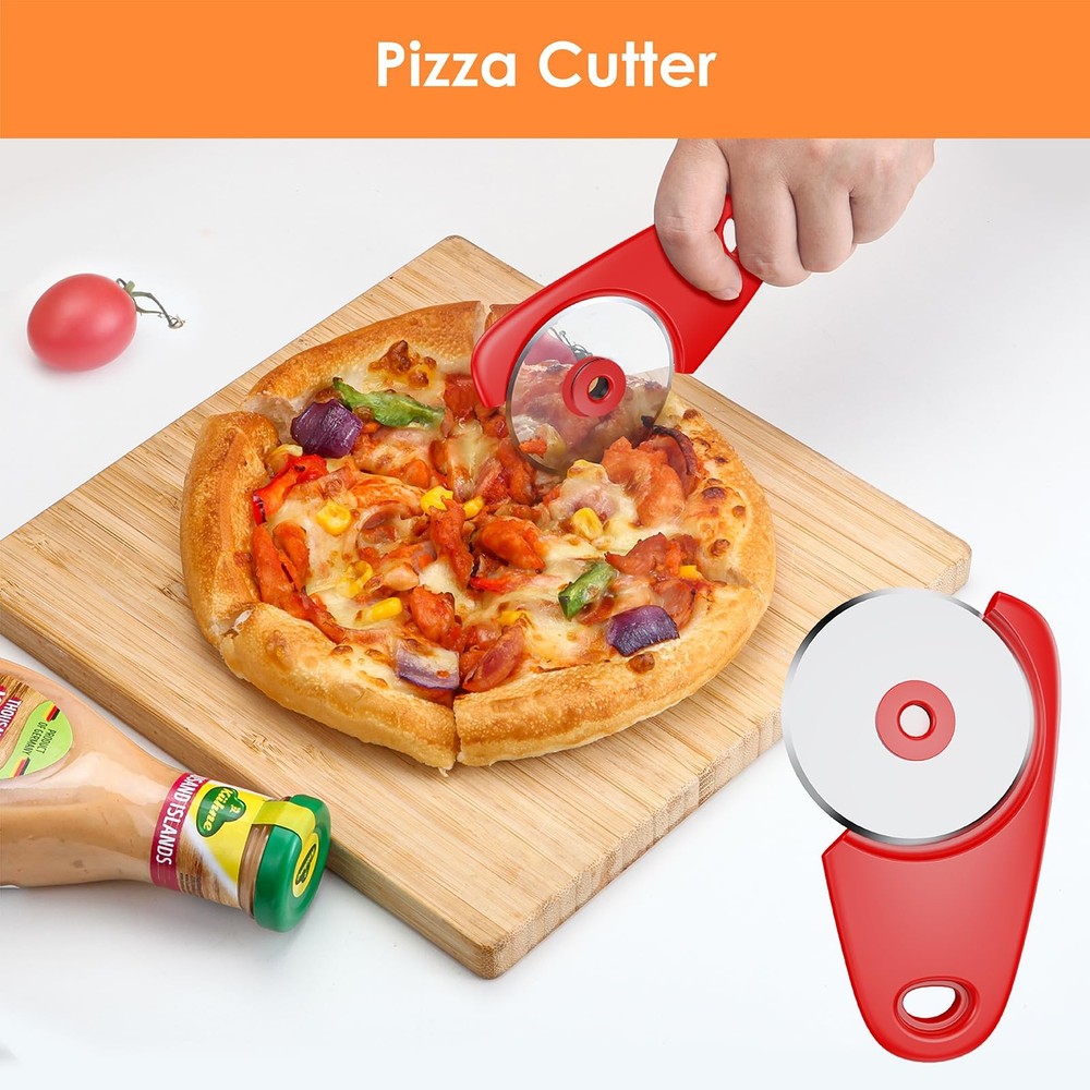 Kitchen Unique Gadgets Set 6 Pieces, Space Saving, Cheese Grater, Bottle Open...