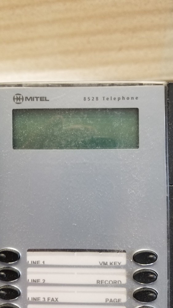 Mitel 8528 16 Programs Multi-function Keys with LED Indicator Phone (C)