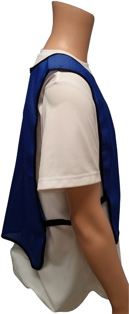 Royal Blue Soft Mesh Plain Safety Vest - Assorted Sizes