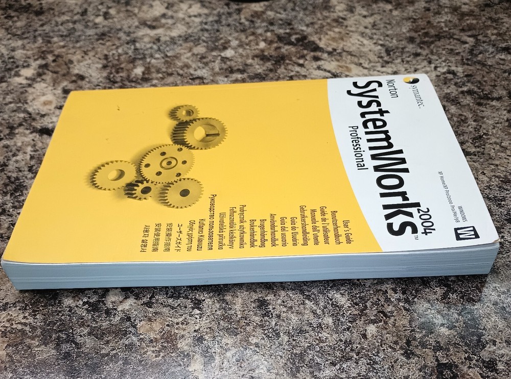 Symantec Norton System Works Professional 2004 318 Page Software Manual