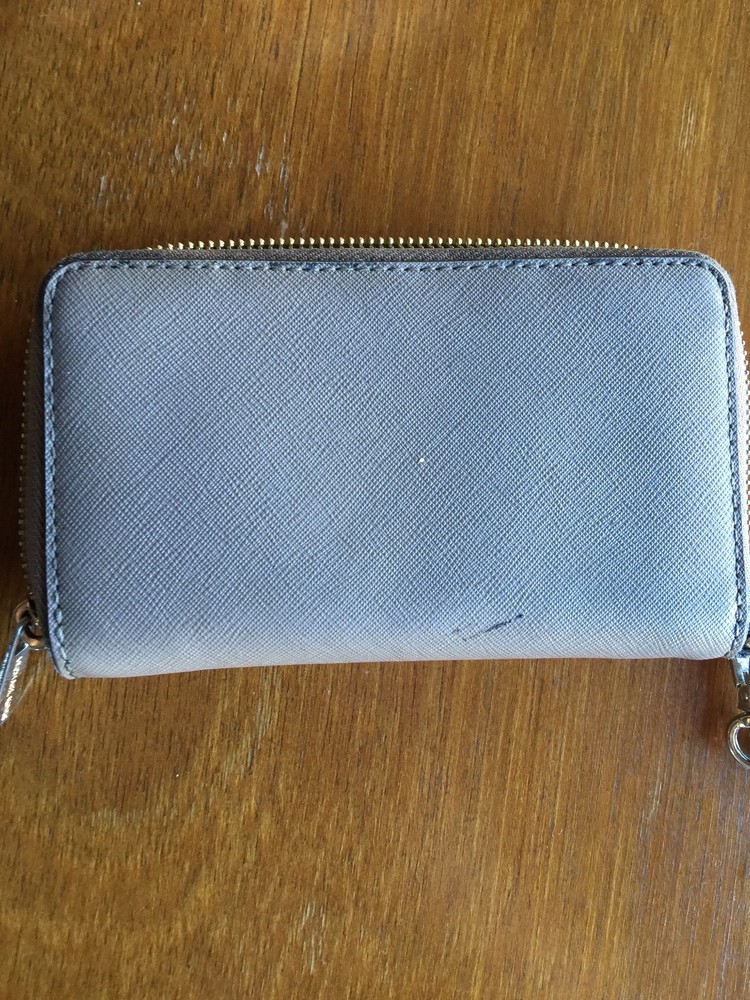 AUTH MICHAEL KORS BROWN LEATHER PHONE CASE MSRP $148.00