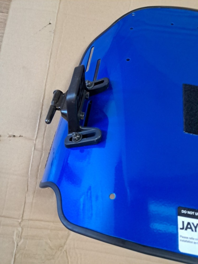 Sunrise Jay J3 Solid Wheelchair Back With Cushion & Quick Release Hardware