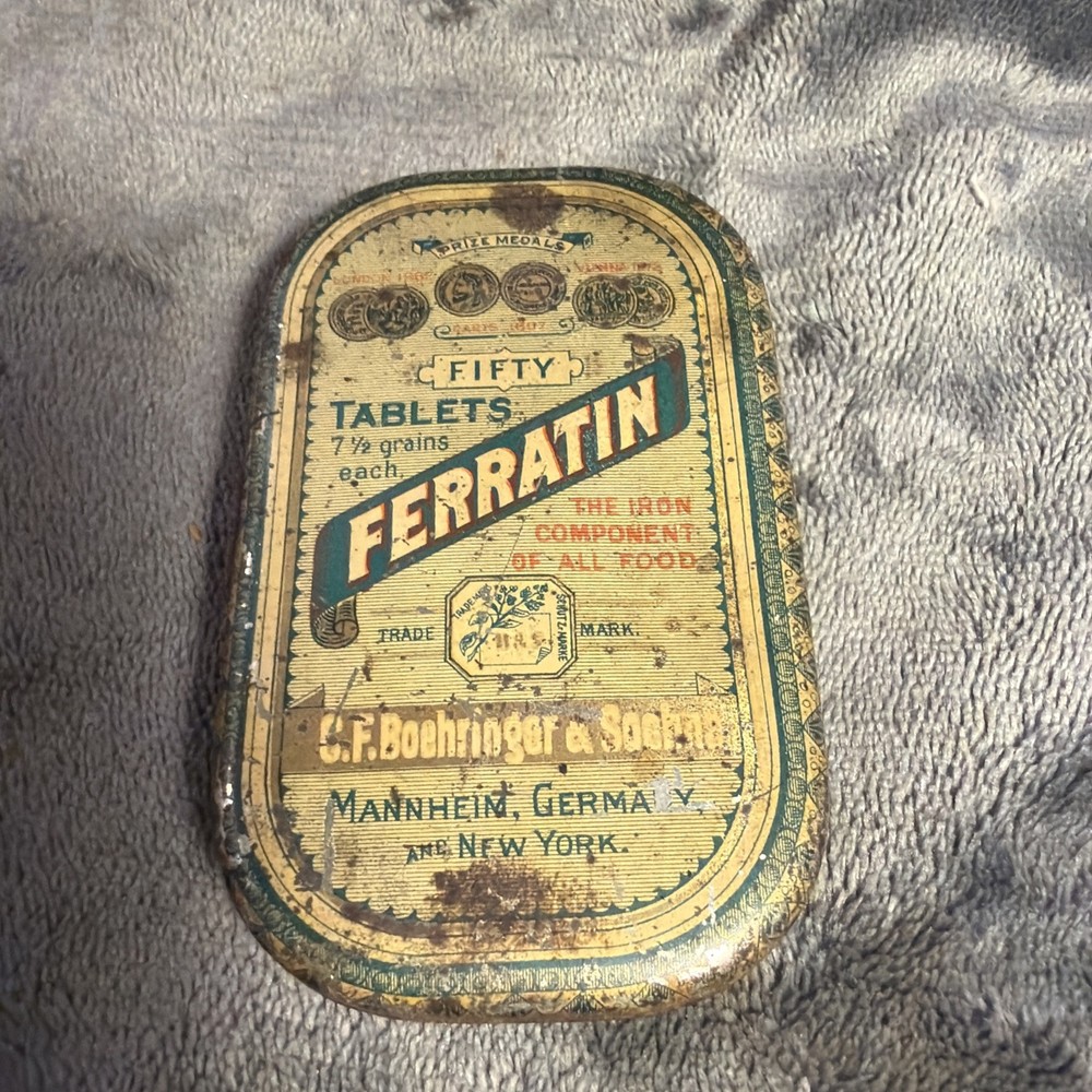 Nice Graphics Colorful Ferratin Tin Manheim Germany