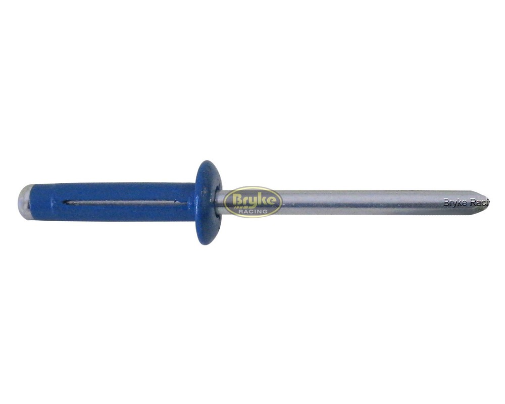 Exploding Small Head Blue Rivets Pop Rivet 250ct 3/16" Racing Fasteners Tri-Fold