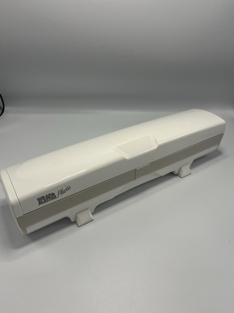 Wrapmaster WM 1500 Plastic Dispenser Cutter Wrap Master White kitchen