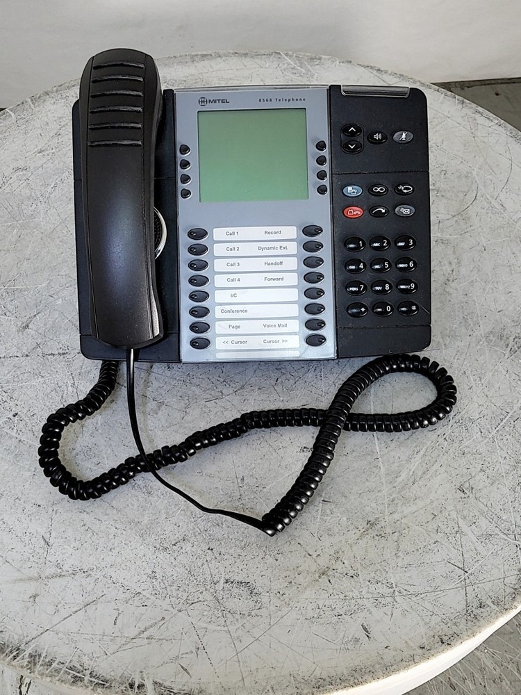 MITEL 8568 50006123 Digital IP Phone SEE NOTES