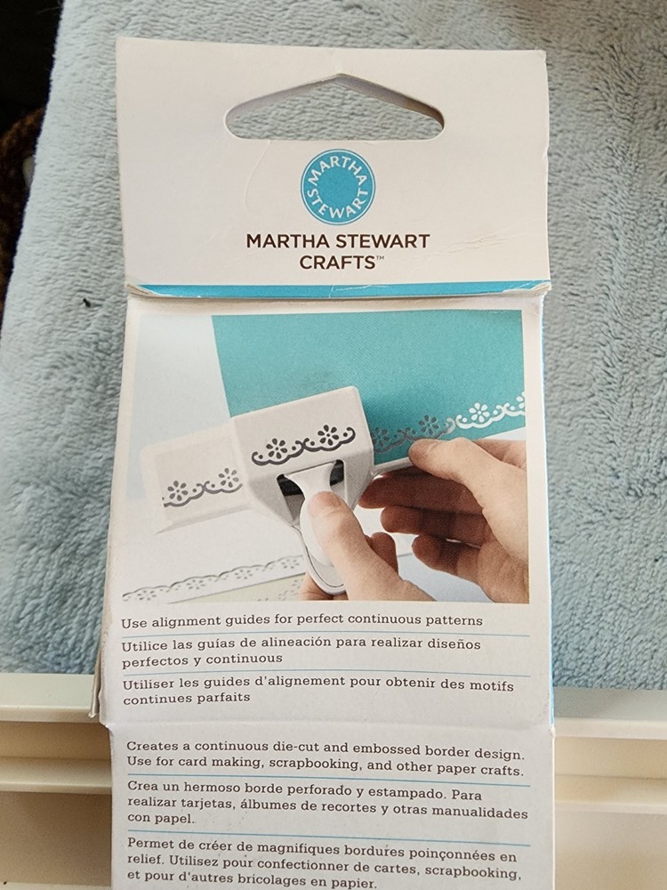 Martha Stewart Create Multi-Pattern Ribbon Threader Edge Punch