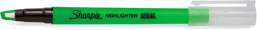 Sharpie Clear View Highlighter Sticks, Chisel 8 Count (Pack of 1), Assorted
