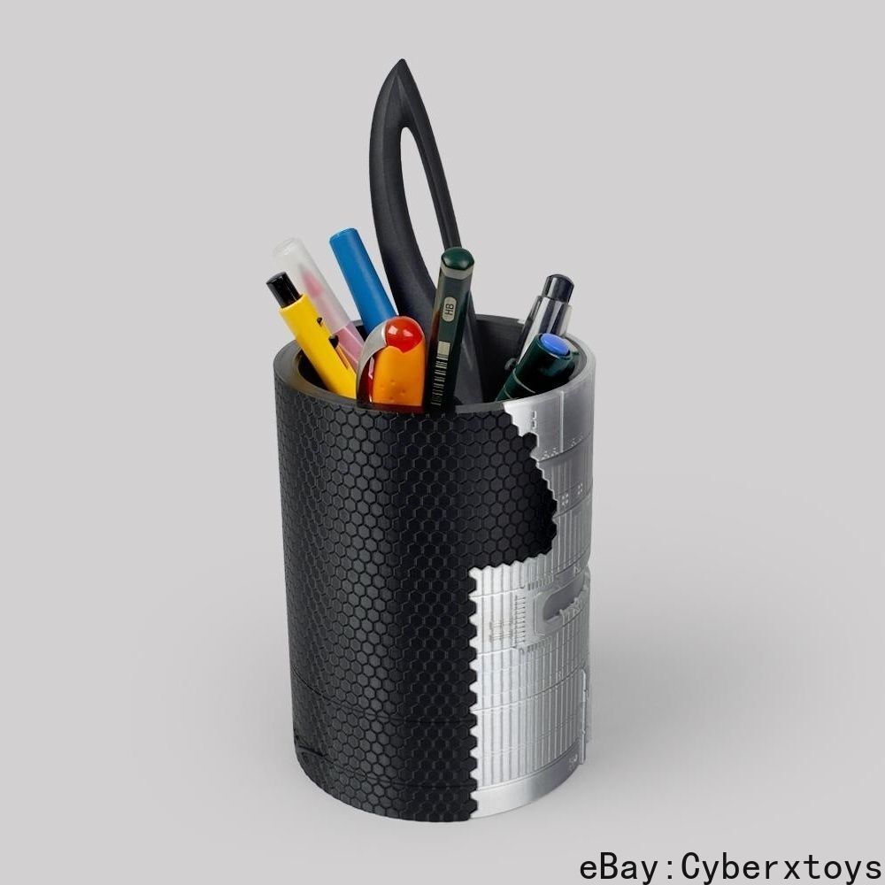 1:100 SpaceX Starship Rocket Model DIY Pen Container Tool Box Desktop Storage