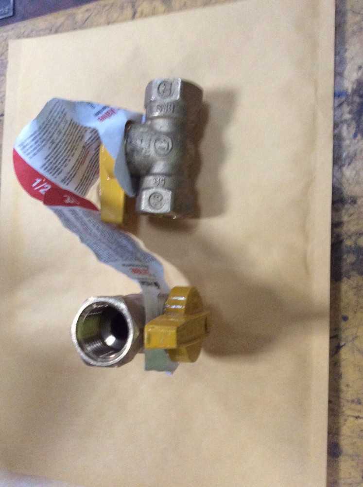 2- ProLine 110-523 Gas Ball Valves