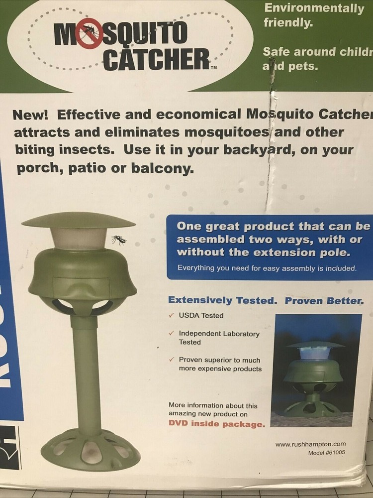 MOSQUITO CATCHER RUSH HAMPTON 61005 NEW OPEN BOX