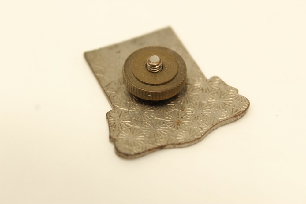 Vintage WW2 Let the Drum Beat Pin