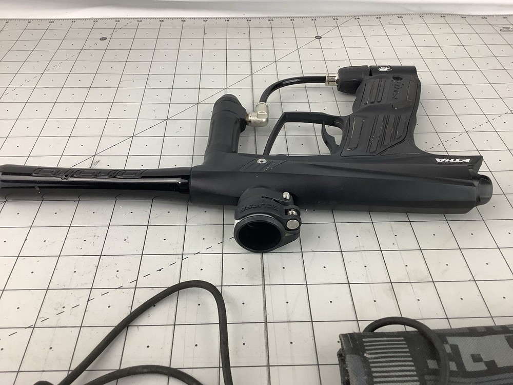 Used Planet Eclipse Etha 1 Electronic Paintball Marker Black