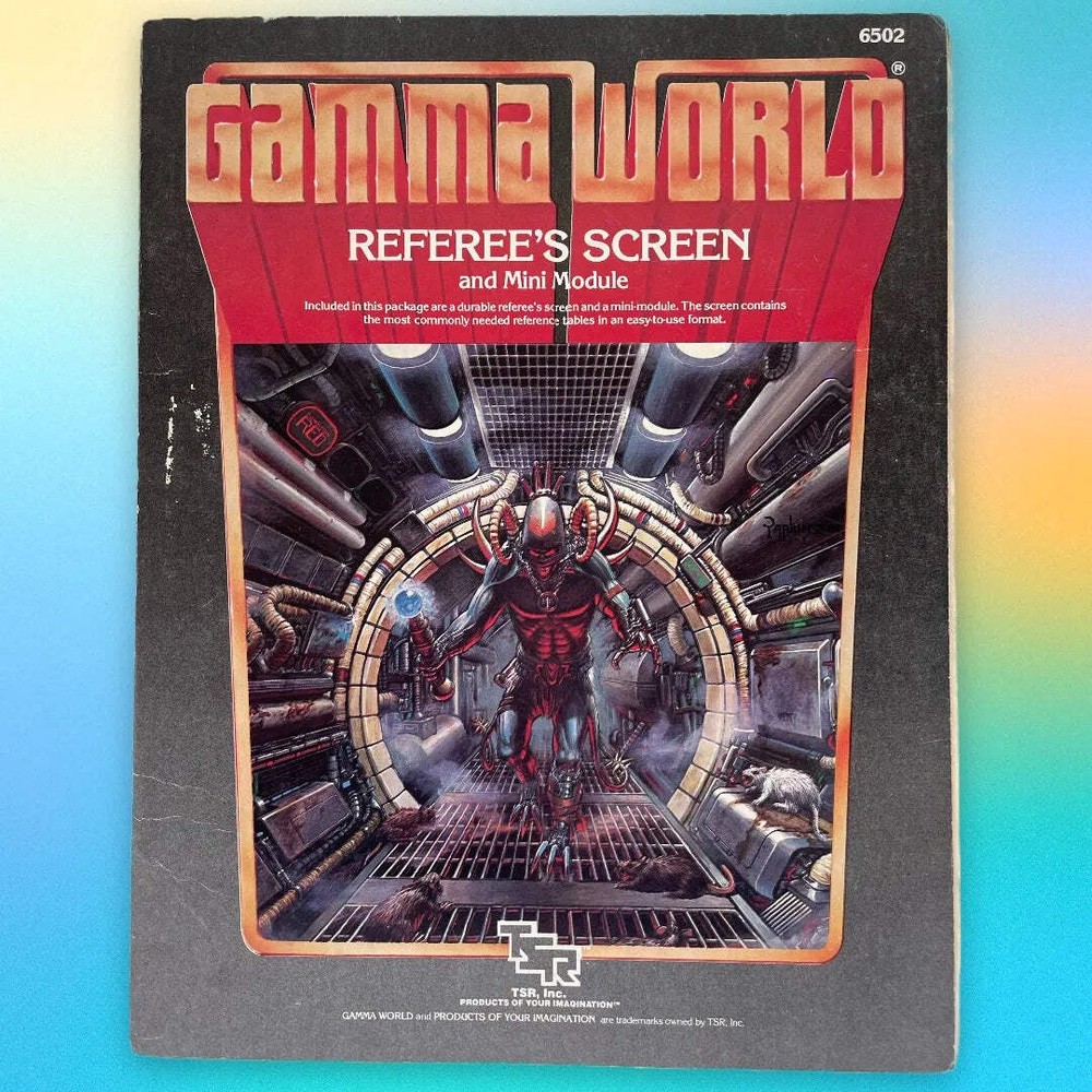 Referee's Screen with Mini Module Gamma World 6502