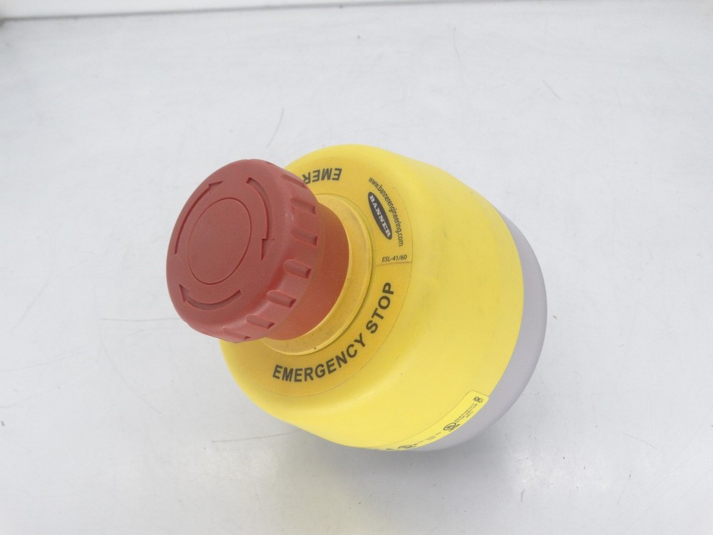 BANNER ENGINEERING SSA-EB1PLXR-12ECQ8 PUSHBUTTON NEW