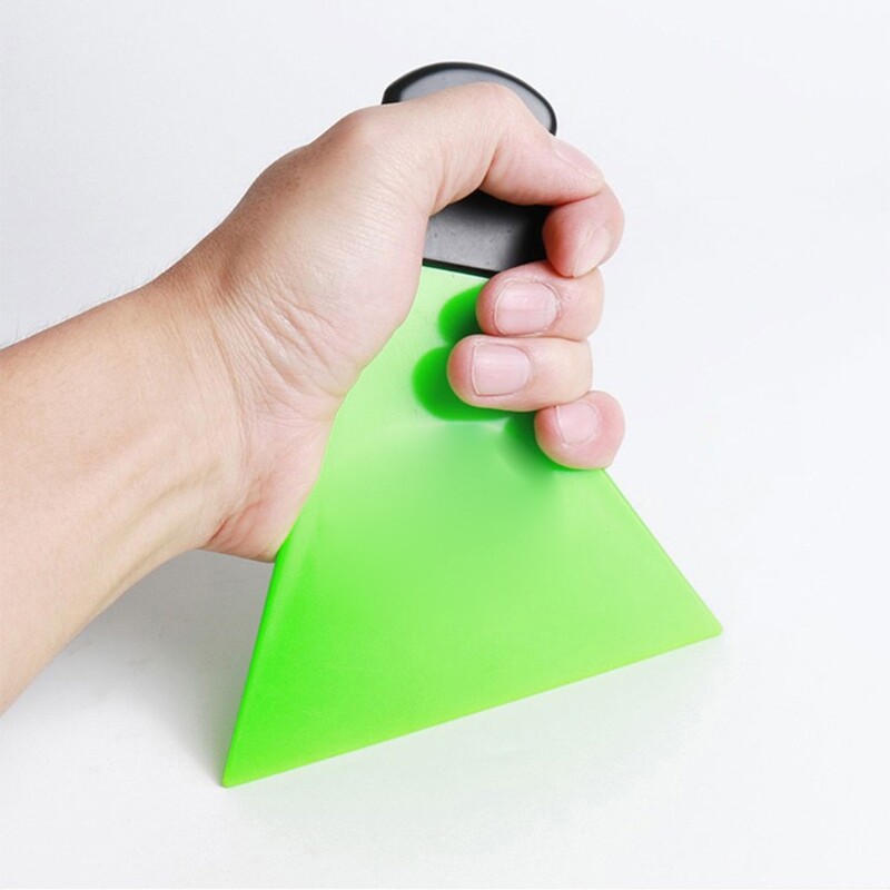 Portable Cleaning Scraper Handheld Cleaning Bulldozer Squeegee with Long Handle