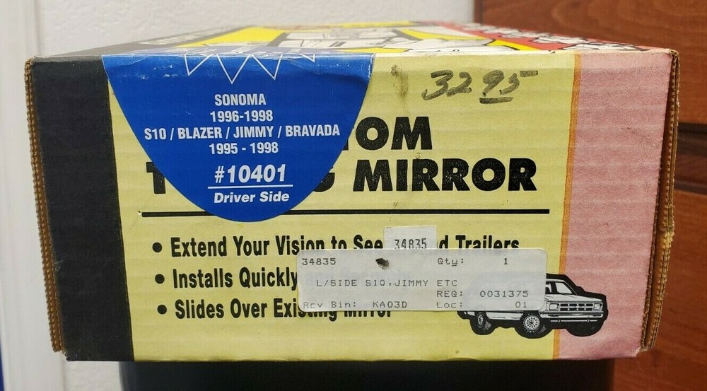 Cipa Mirrors 10401 Driver Side Towing Mirror