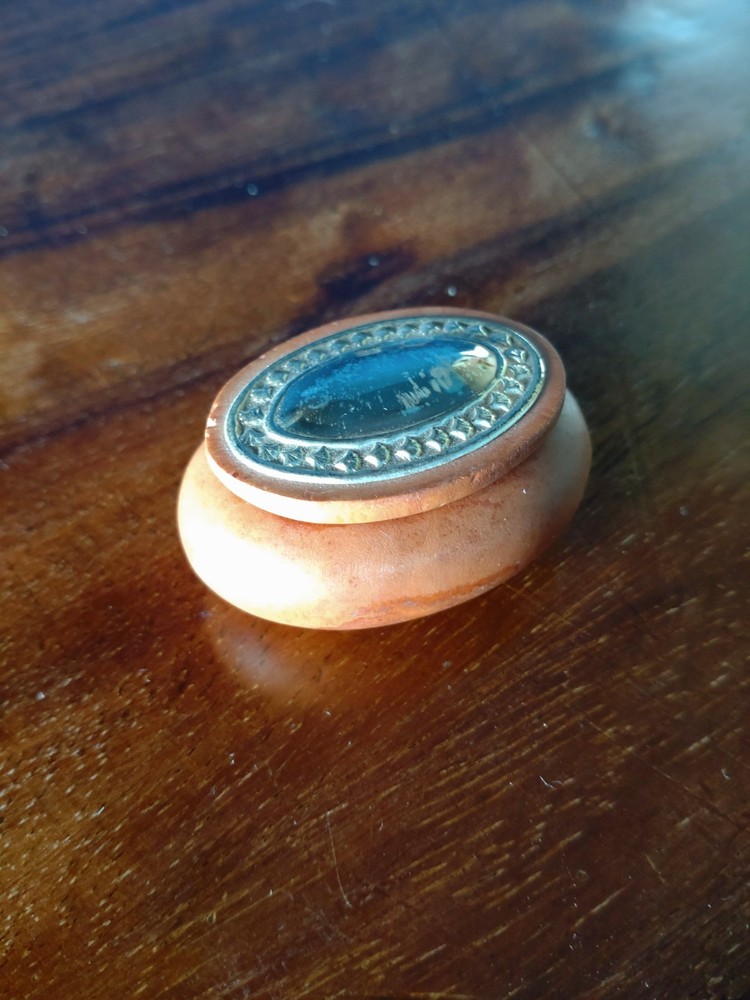 925 Wooden and Silver Box