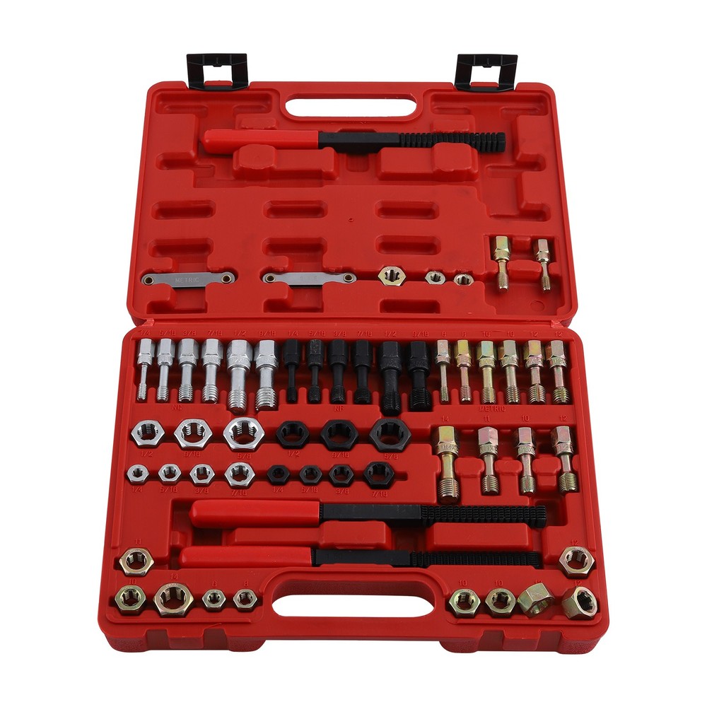 New Thread Restorer Kits Rethread Repair Tool UNC UNF & MetricThread Chaser 56pc