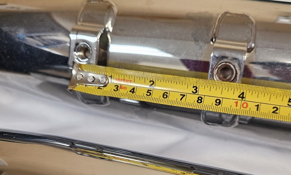 Harley Davidson Chrome High Flow Exhaust Mufflers,
