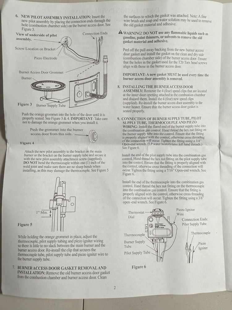PROTECH | Professional HVAC & Water Heating | Pilot Assembly Kit