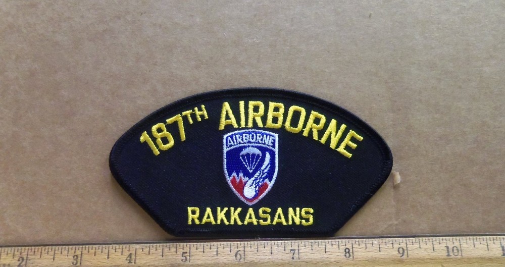 US Army - 187th Airborne Rakkasans Embroidered Patch