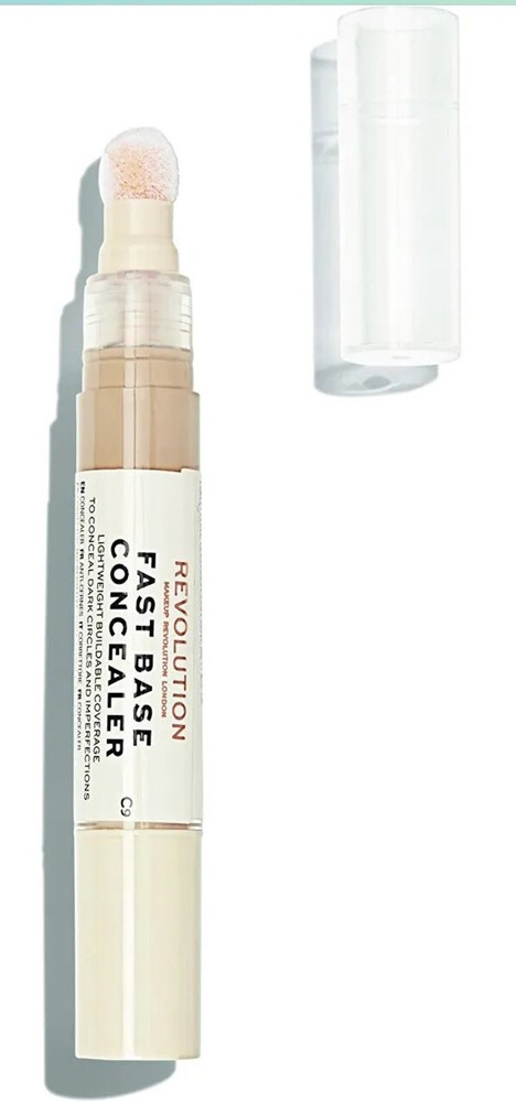 Revolution Beauty Fast Base Concealer C9 Lightweight Buildable Coverage