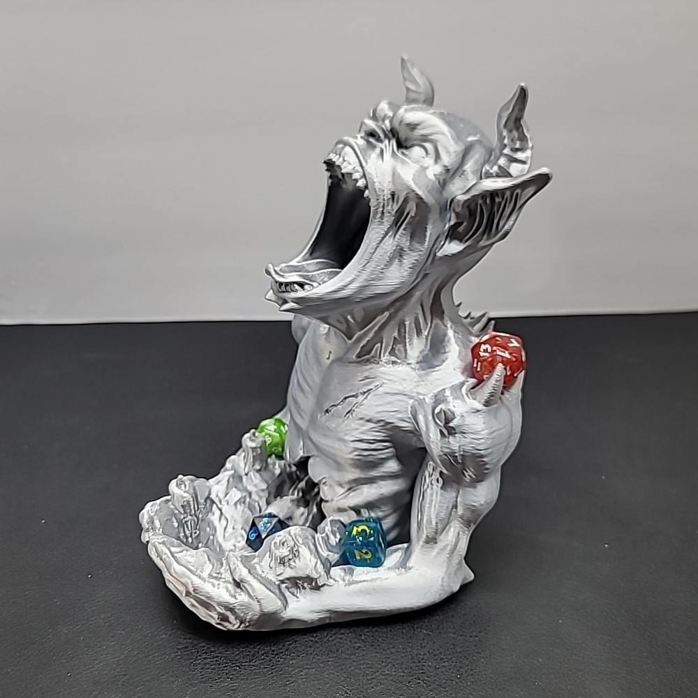 Imp's Hunger Dice Tower - D&D Pathfinder Cthulhu RPG - Gothic Devil Demon DND