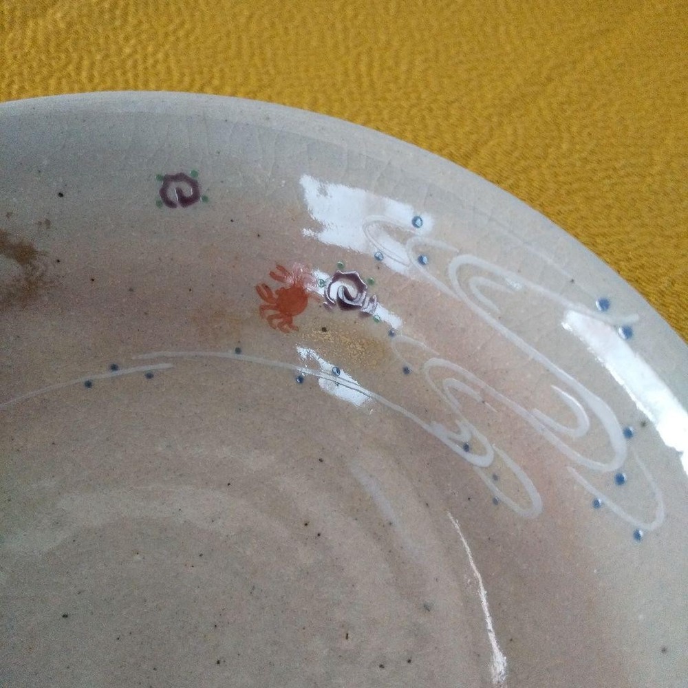 Tea Utensils Higashiyama Ito flat crab