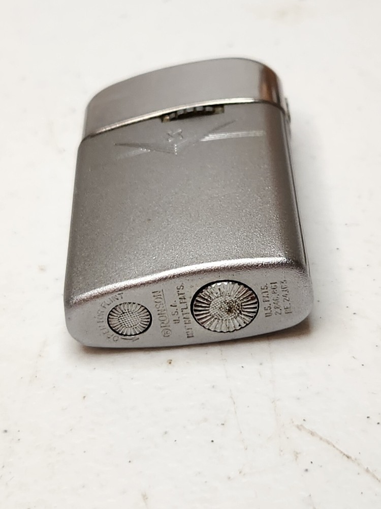 Vintage RONSON ATOMIC VARAFLAME WINDLITE LIGHTER