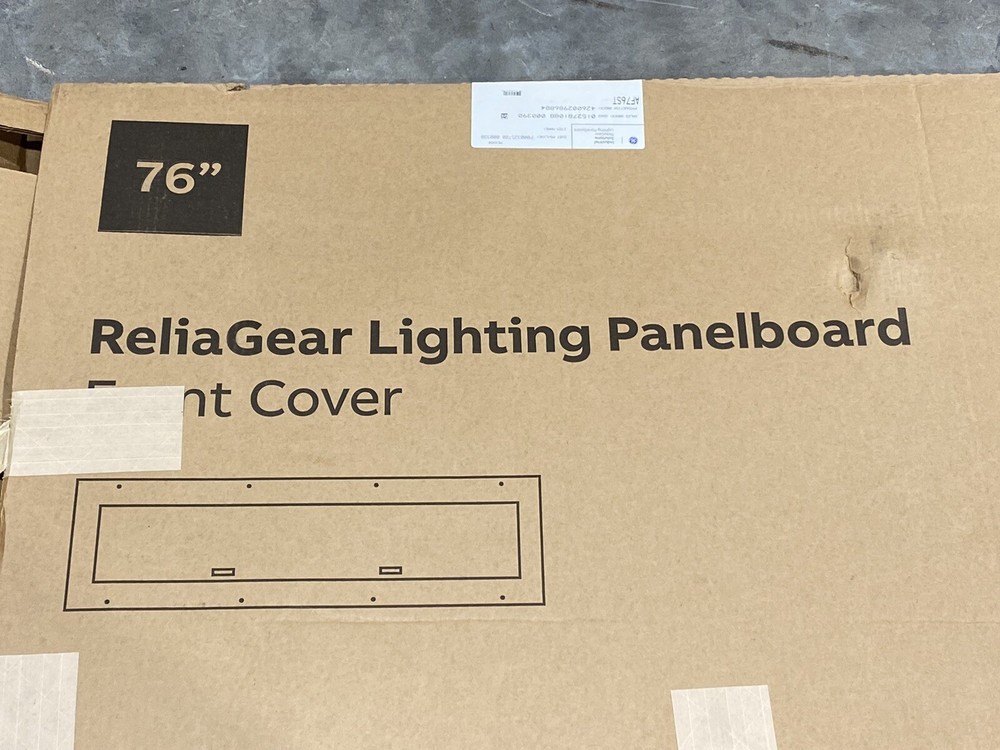 GE AF76ST Reliagear Lighting Panelboard Front Cover 76” New
