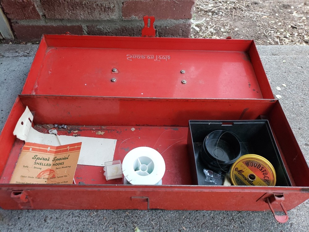 Snap-On Tools KR-850A Tool Box or Tackle Box with Insert