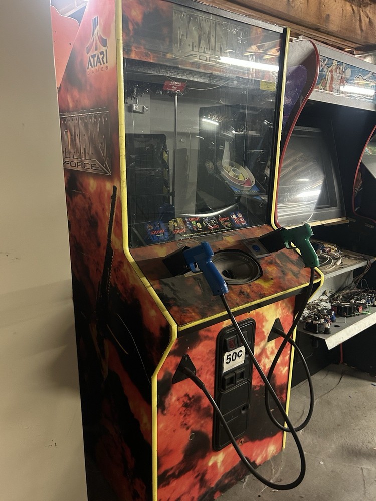 Maximum Force Arcade Game – Fully Working, Great Condition