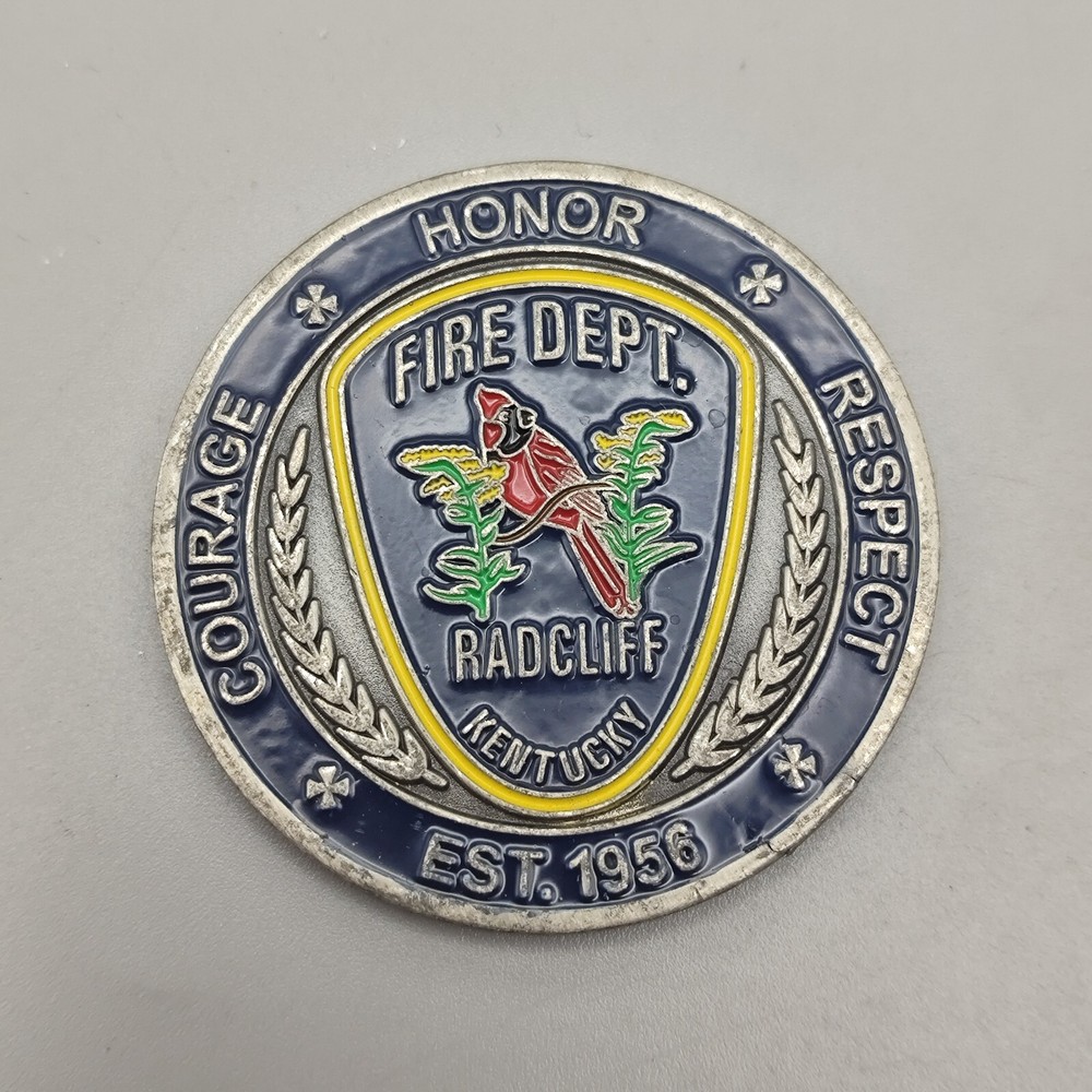 Radcliff Kentucky Fire Dept Challenge Coin
