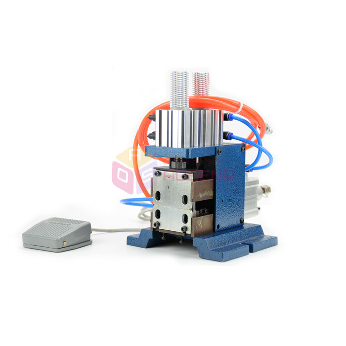 Pneumatic Wire Stripping Peeling Machine Vertical Wire Stripper Cable Stripper