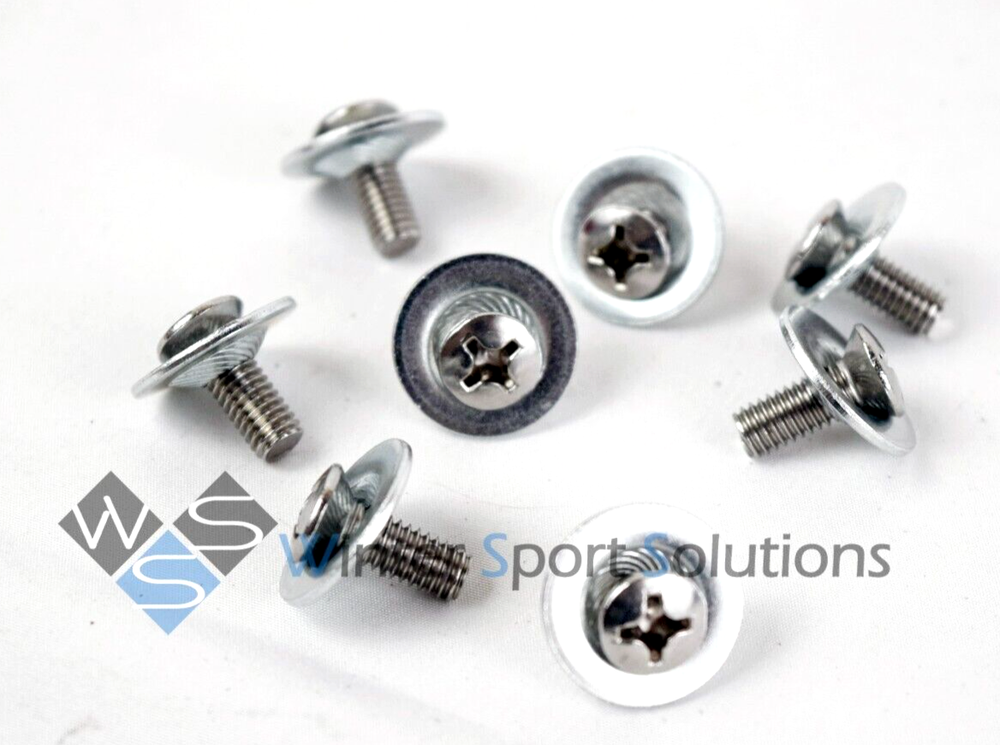 SNOWBOARD BINDINGS SCREWS - SET OF 8 SCREWS