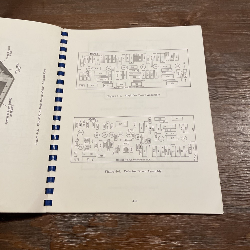 PRD Electronics Type 6690-A Peak Power Meter Operating Instructions 1972