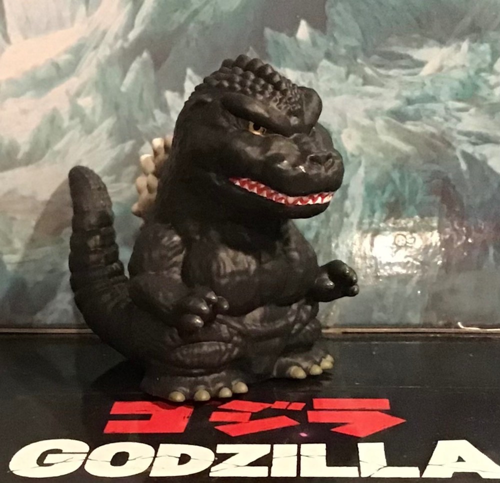 GODZILLA 1991 SD VINYL FINGER PUPPET FIGURE