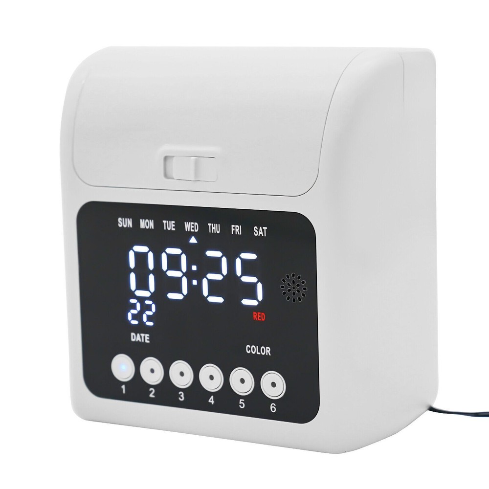 Calculating Time Clock Bundle Attendance Punch Time Clock Employee w/ 50 Cards