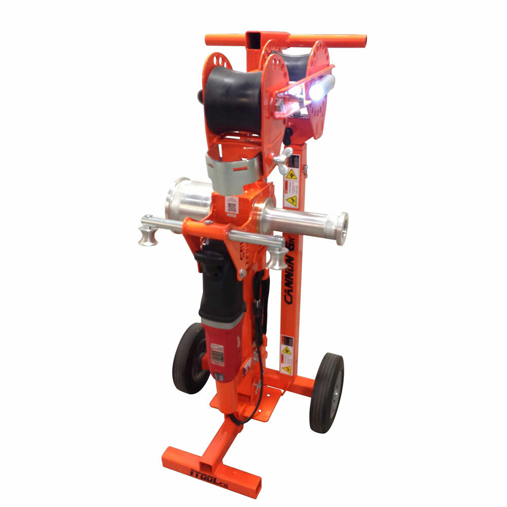 itoolco C6K Cannon 6K Self-Containd Collapsible 4-Speed Dual Capstan Wire Puller