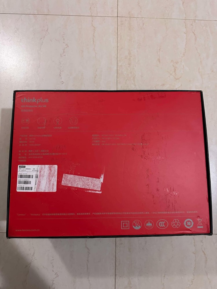 Lenovo HD Projector Air H6 THINKPLUS Open Box