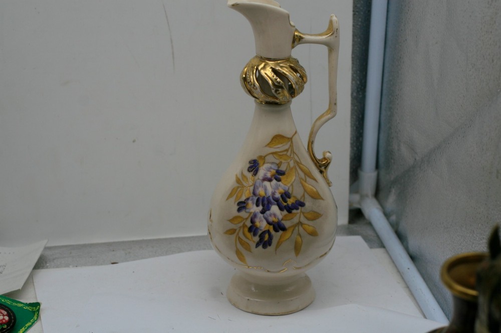GERMAN  PORCELAIN PITCHER/DECANTER