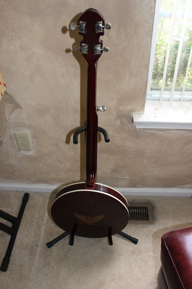 1970 Vintage Closed Back Eagle Resonate 5 Strings Banjo