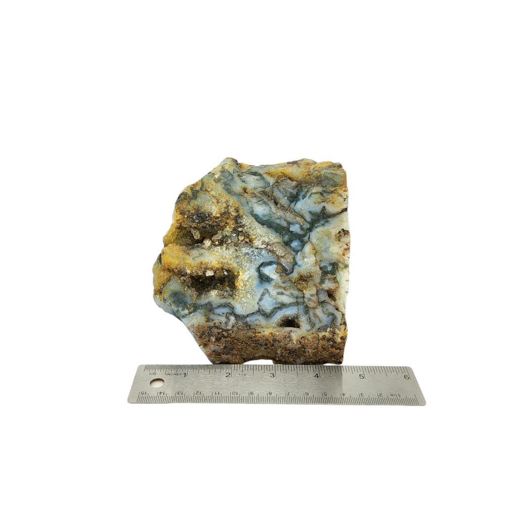 Moss Agate, 3+ lbs, cabbing rough, lapidary, #R-6884