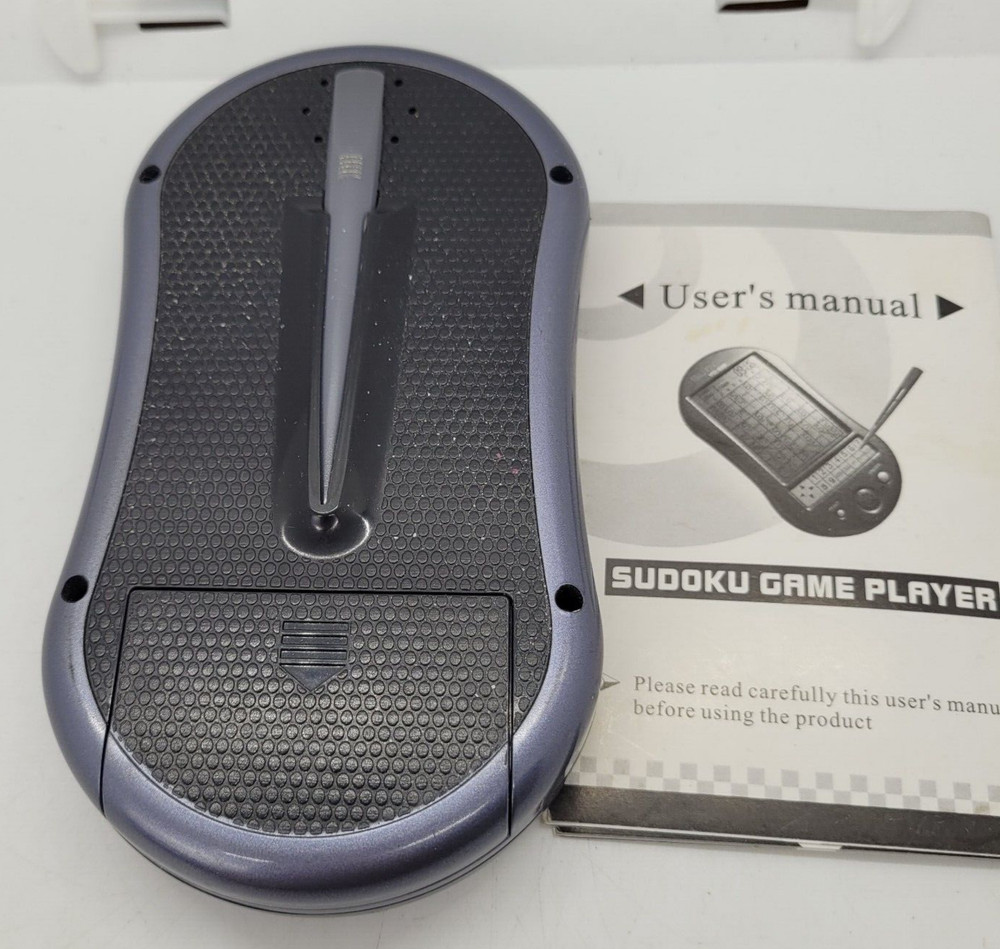 Sudoku Handheld Electronic Game With Manual