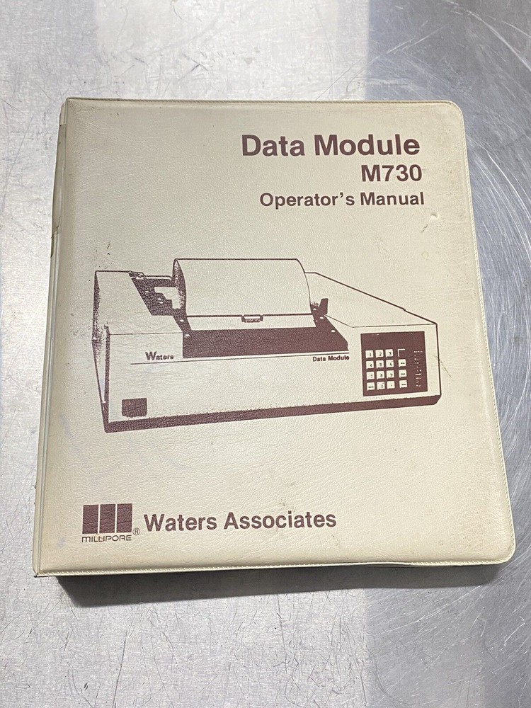 Waters Data Module M730 - Users Guide / Instructions Manual