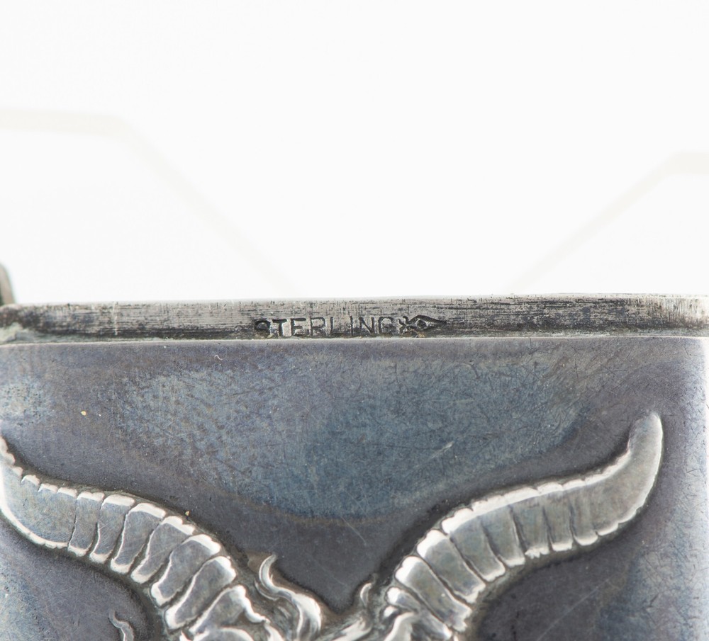 Carter Howe Sterling Devil MatchSafe / Vesta Case